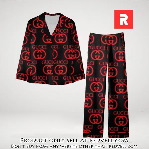 Trending luxury gc satin pajama set pjs1063 rv5546832